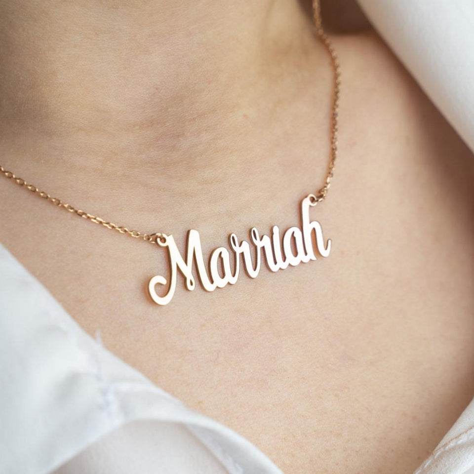 Personalized Letter Necklace