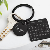 Personalized Calendar Keychain